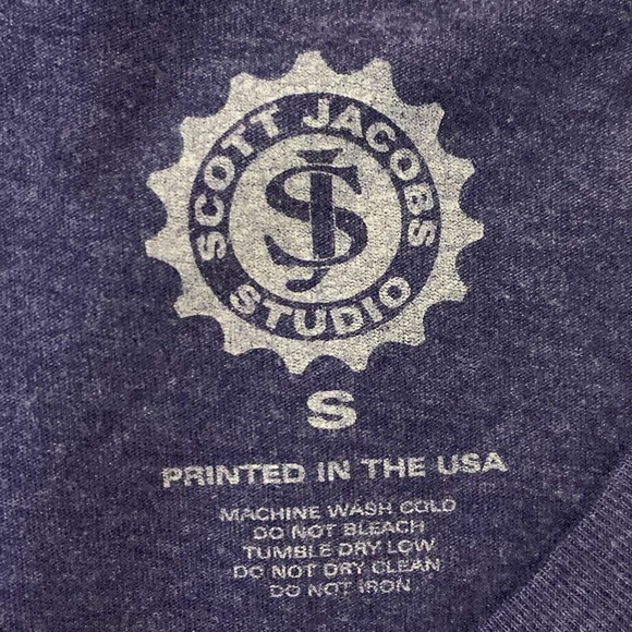 Scott Jacobs Born to Ride Short Sleeve T-Shirt - Picture 3 of 4